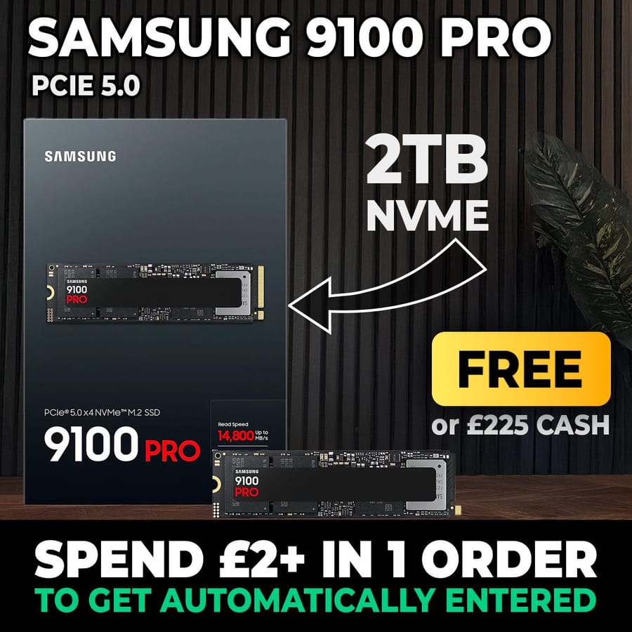 FREE | Samsung 9100 Pro 2TB