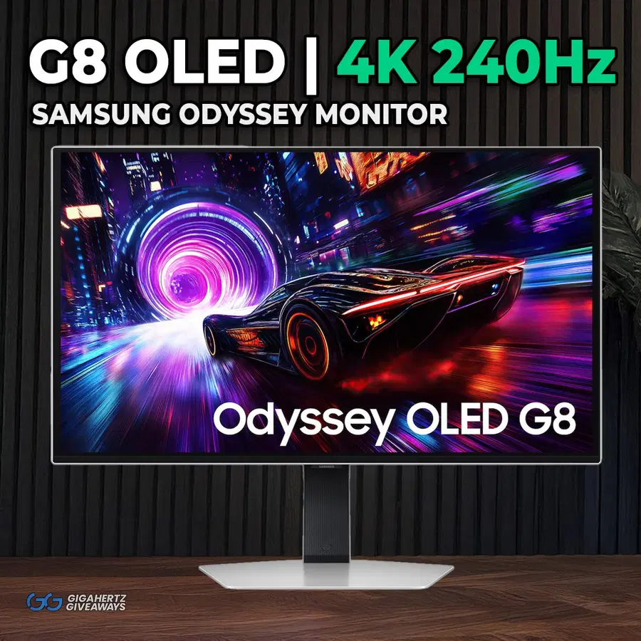 Samsung Odyssey G8 | 32″ 4K 240Hz OLED