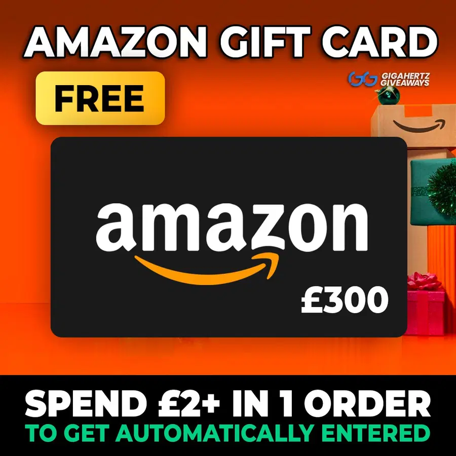 FREE | £300 Amazon Gift Card
