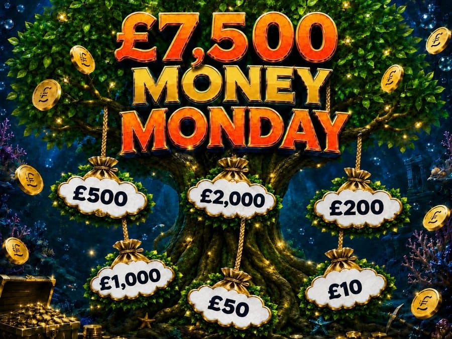 £7,500 Money Monday Instant Scratch