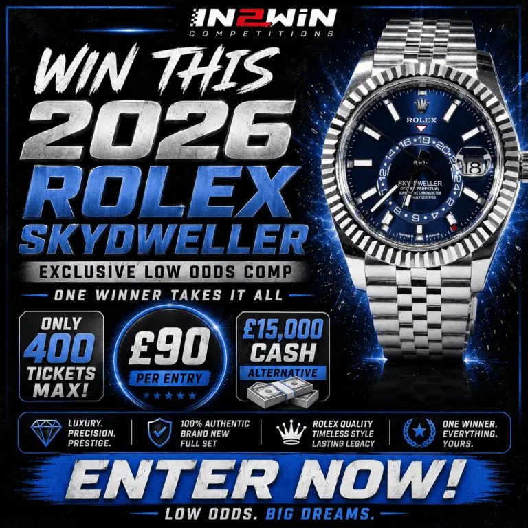 2026 Rolex Sky Dweller (Blue Face- Wooden Card) RRP £20,000