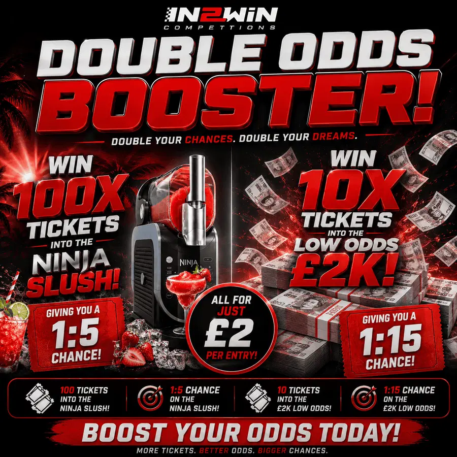 Double Odds Booster (£2000 + Ninja Slush) #2