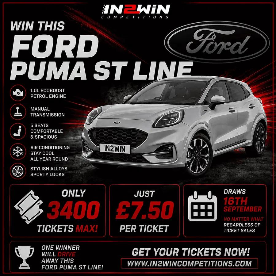 Ford Puma ST-Line (Only 3400 Tickets)