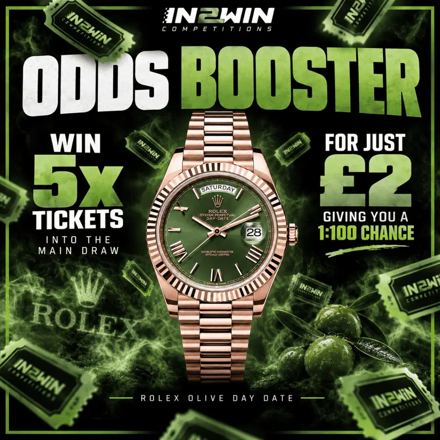 Olive Odds Booster (5x Tickets)