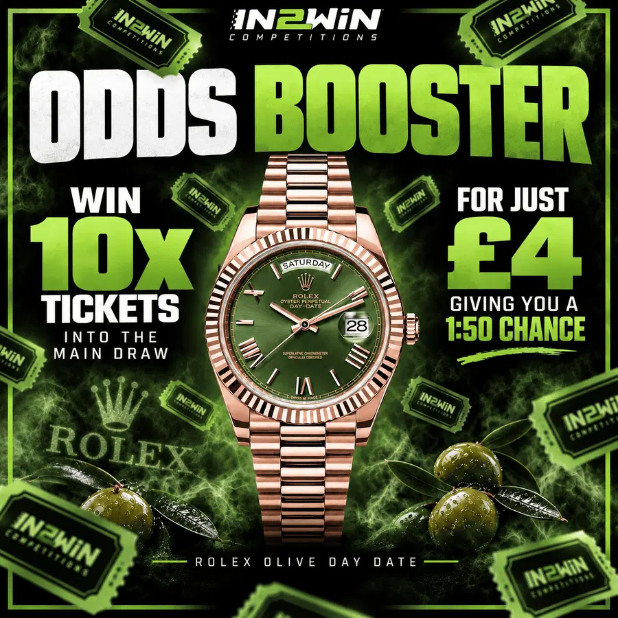Olive Odds Booster (10x Tickets)