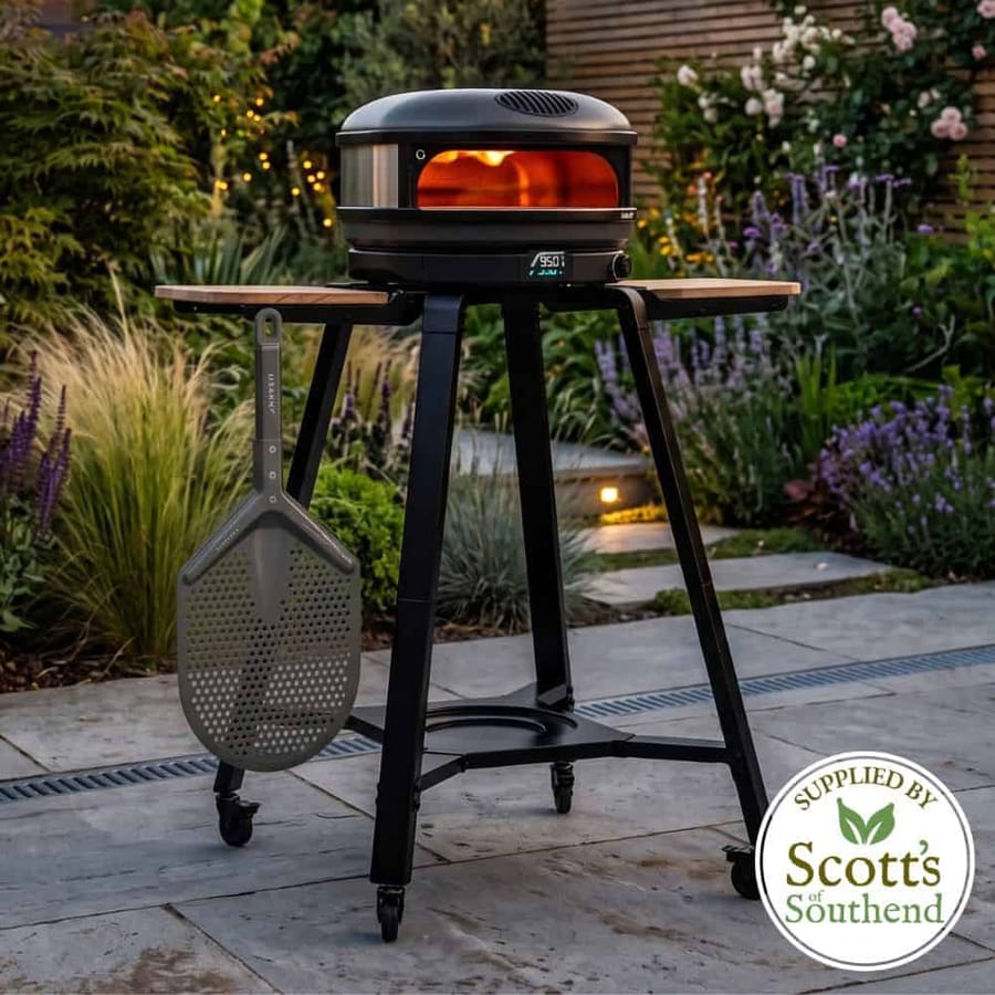 Gozney Arc Pizza Oven with Stand, Cover and Venture Placement Peel