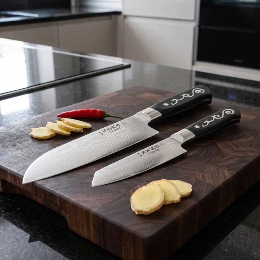 I.O.Shen 2pc Oriental Knife Set