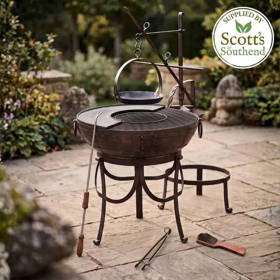 Kadai 70cm Fire Pit Starter Bundle