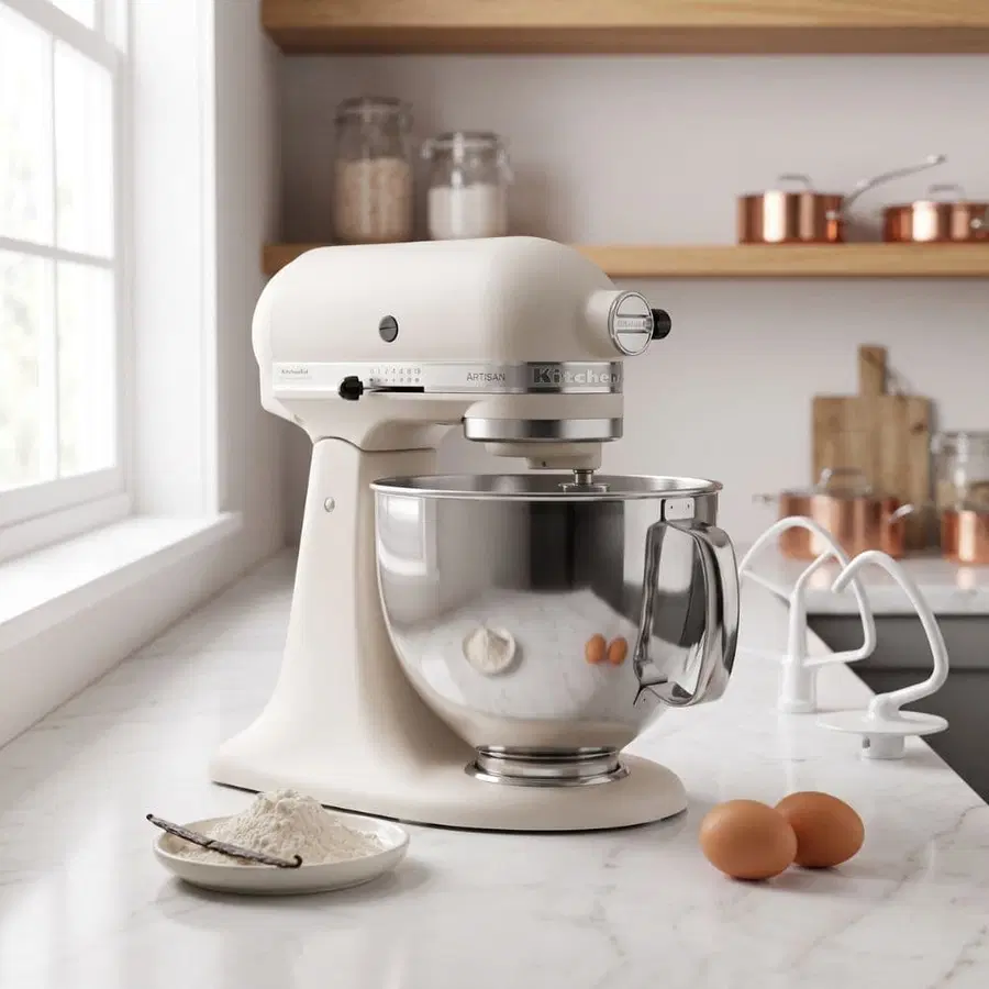 KitchenAid 4.7L Artisan Stand Mixer (Milkshake)