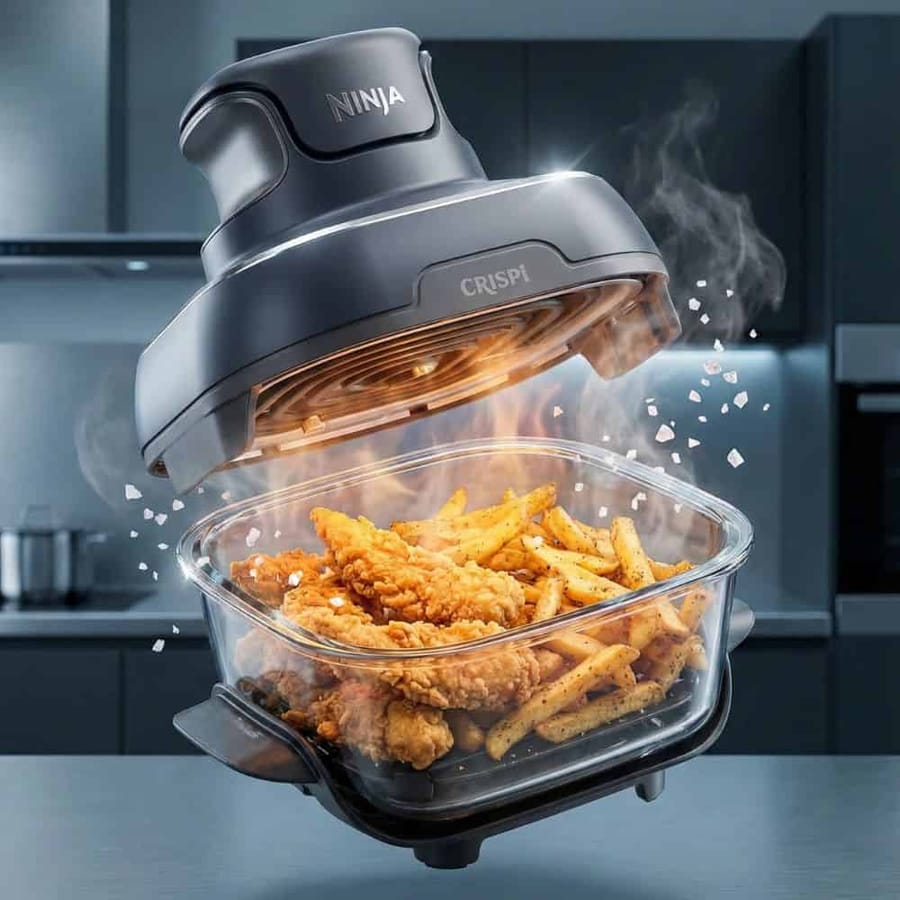 Ninja CRISPi 4-in-1 Portable Glass Air Fryer