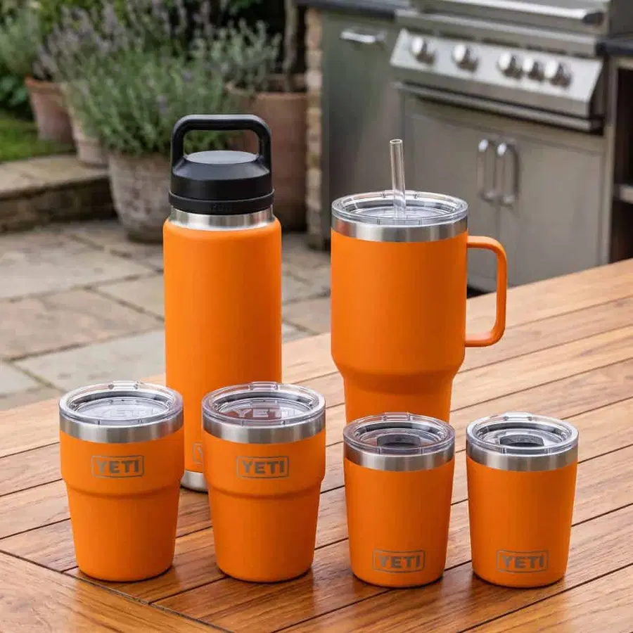 Yeti King Crab Bottle and Cup Bundle