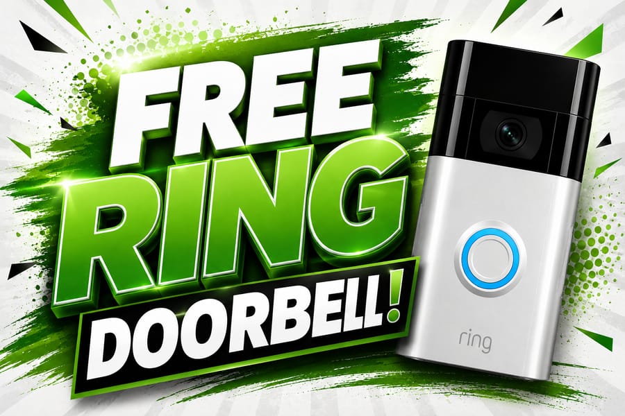 RING DOORBELL FOR FREE!