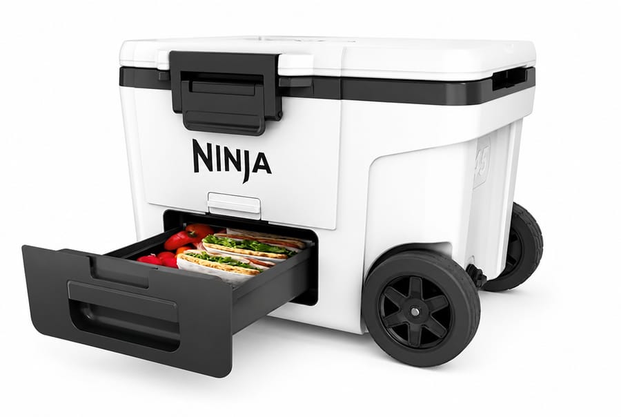 WIN THIS NINJA FROSTVAULT HEAVY-DUTY INSULATED COOL BOX