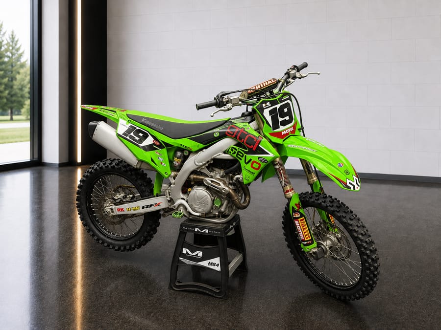 WIN A KAWASAKI KXF 450 OR £3,000 CASH