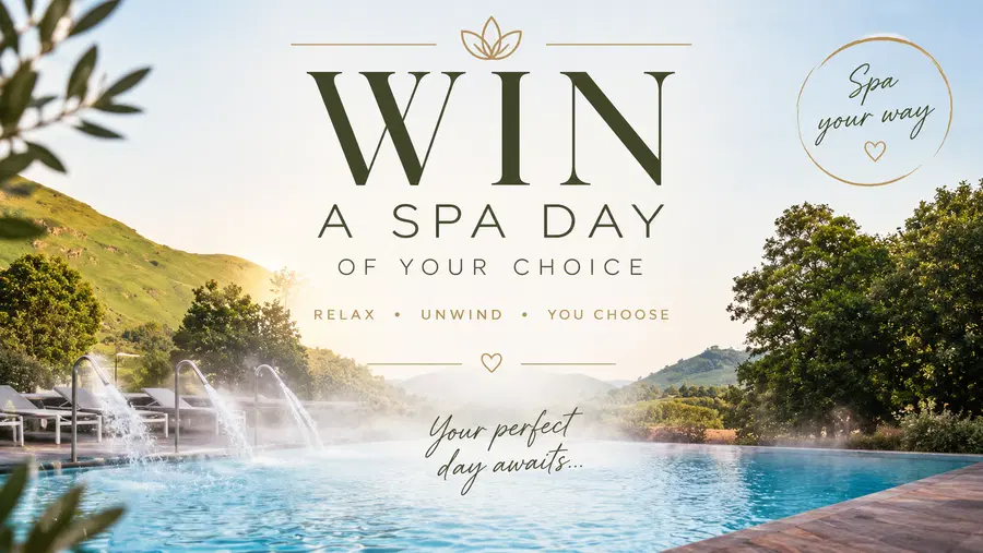WIN A SPA DAY OF YOUR CHOICE!