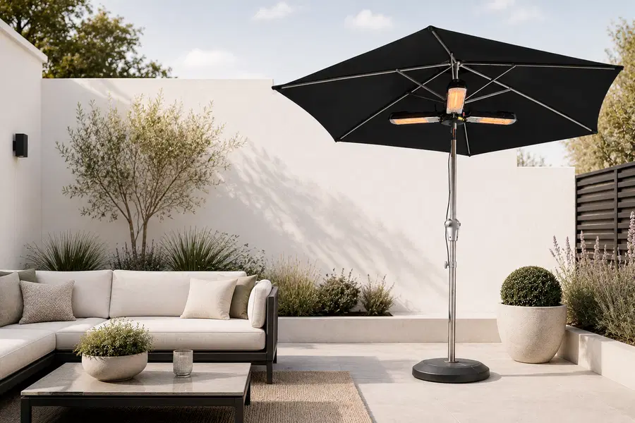 WIN THIS ELECTRIC PARASOL HEATER