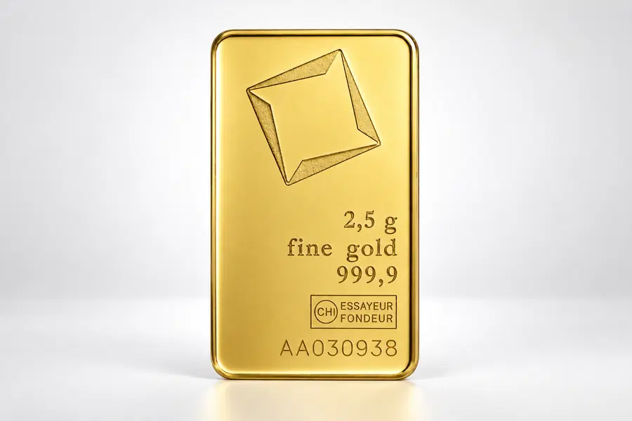 WIN THIS 2.5G STAMPED GOLD BAR