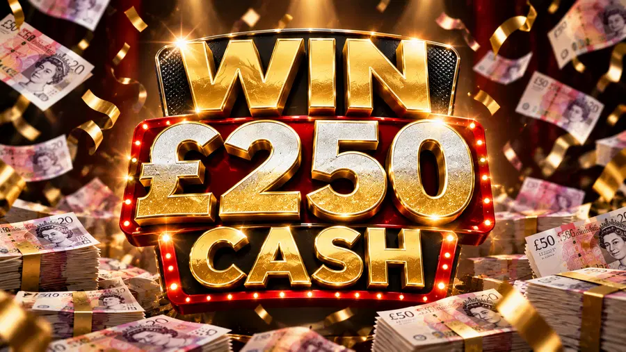 WIN £250 CASH!