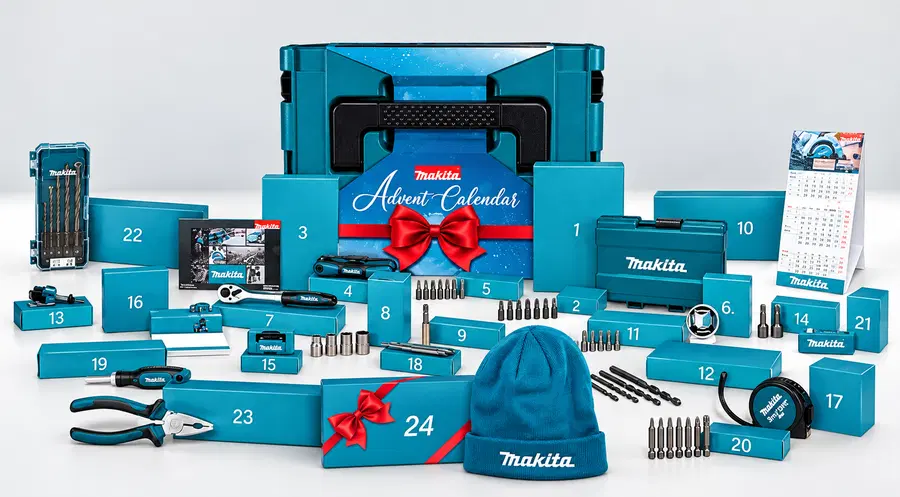 WIN THIS MAKITA ADVENT CALENDER