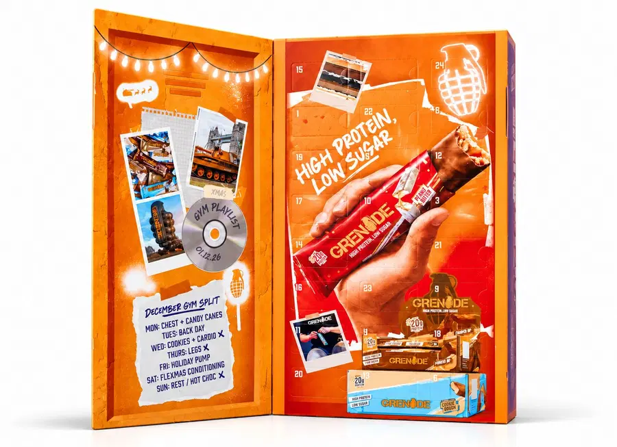 WIN THIS GRENADE ADVENT CALENDER