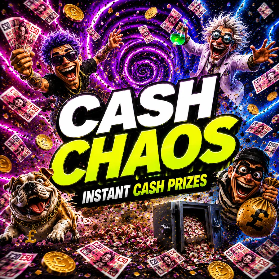 Win Chaotic Cash Prizes Instantly!