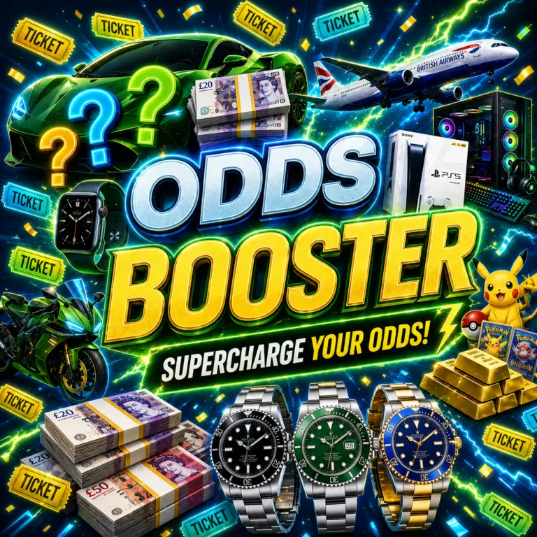 ODDS BOOSTER – WIN TICKETS INSTANTLY FOR ALL THE BIG COMPS#25