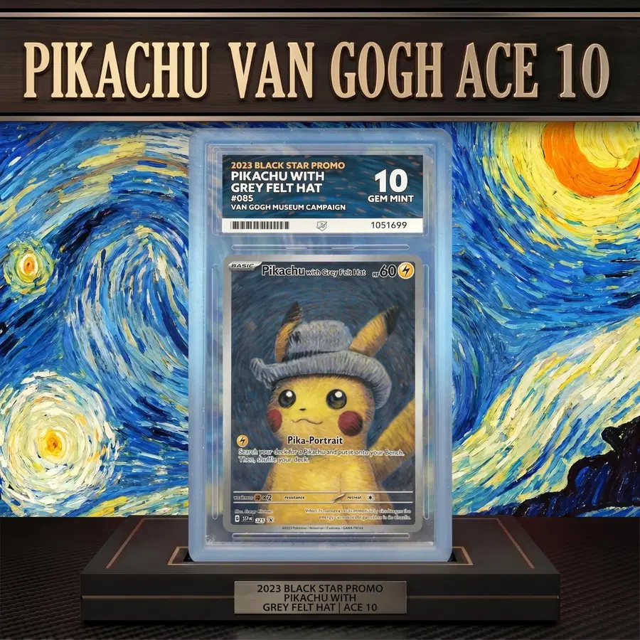 POKEMON ACE 10 PIKACHU VAN GOGH!