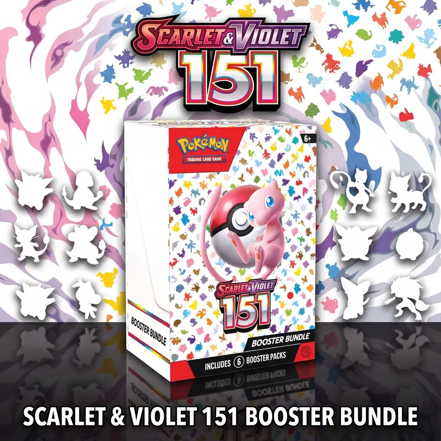 POKEMON SCARLET & VIOLET 151 BOOSTER BUNDLE!