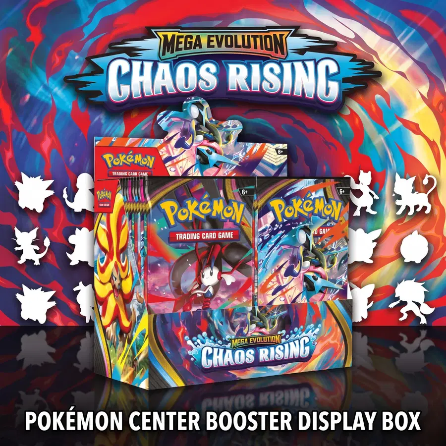 POKEMON CHAOS RISING BOOSTER DISPLAY BOX!