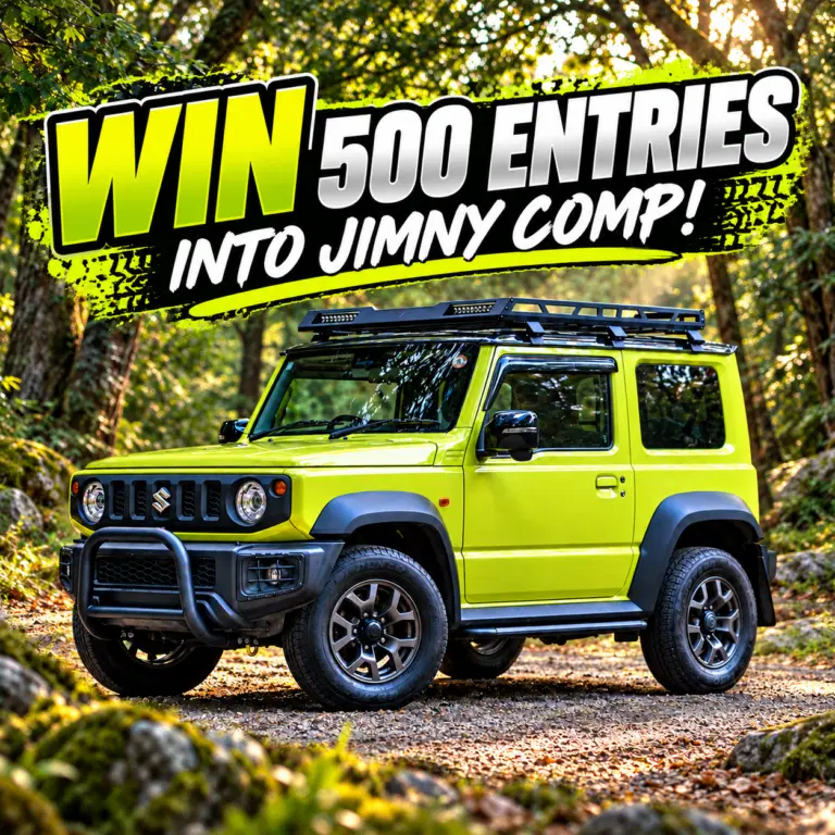 500 ENTRIES INTO SUZUKI JIMNY COMP!#14