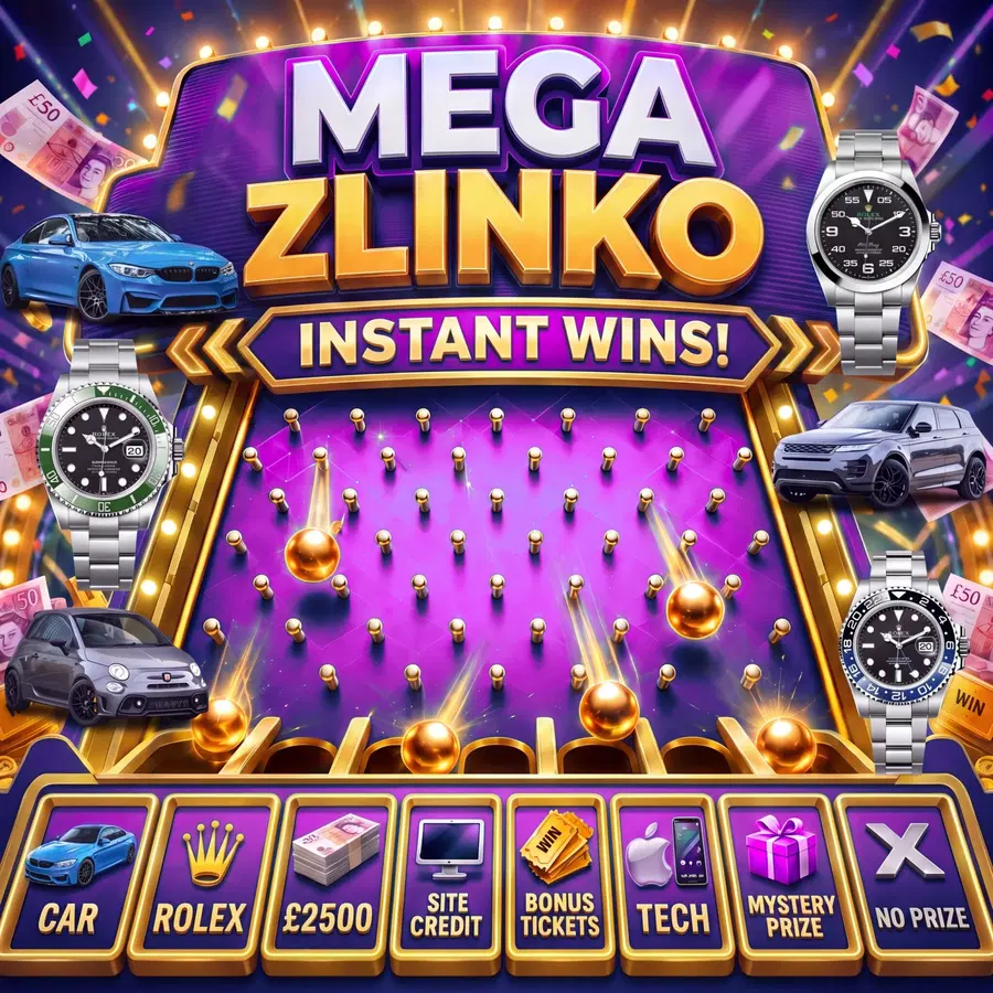 BULLION MEGA PRIZE EVERY TIME – WIN GOLD & SILVER!