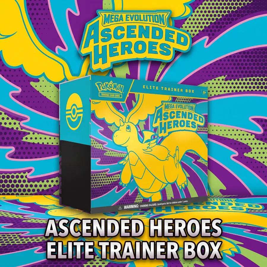 POKEMON ASCENDED HEROES ELITE TRAINER BOX!