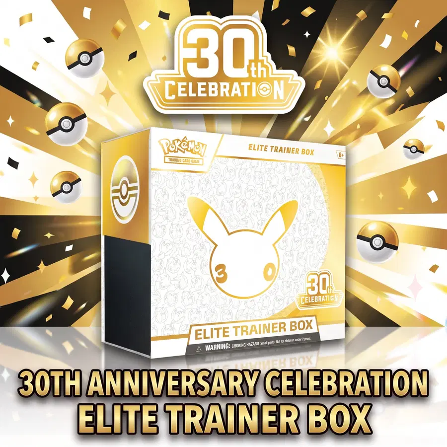 30TH ANNIVERSARY CELEBRATION ELITE TRAINER BOX!