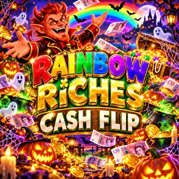 RAINBOW RICHES CASH FLIPS – WIN UP TO £1000 INSTANTLY!