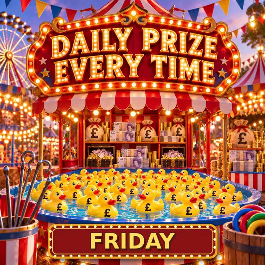NEW : PRIZE EVERYTIME DAILY EDITION! *FRIDAY 16.10.26*
