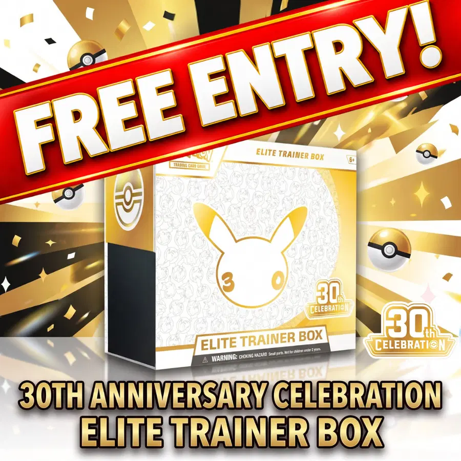FREE ENTRY – 30TH ANNIVERSARY CELEBRATION ELITE TRAINER BOX!