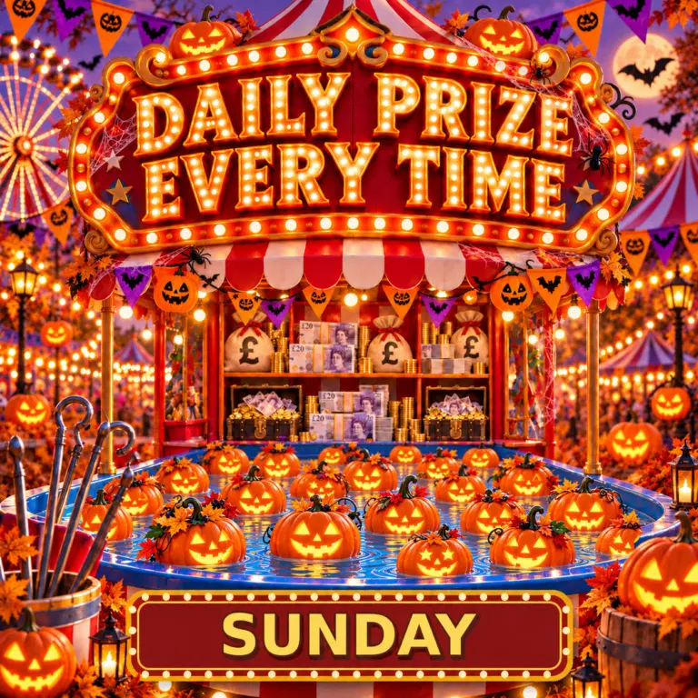 NEW : PRIZE EVERYTIME DAILY EDITION! *SUNDAY 18.10.26*