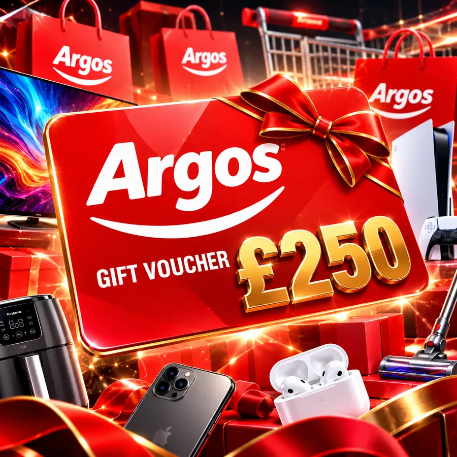 £250 ARGOS VOUCHER FOR 1P!