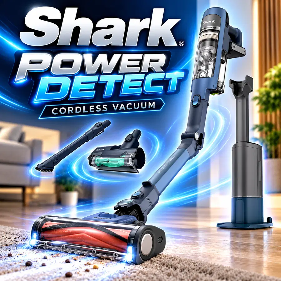 SHARK POWERDETECT CORDLESS VACUUM!