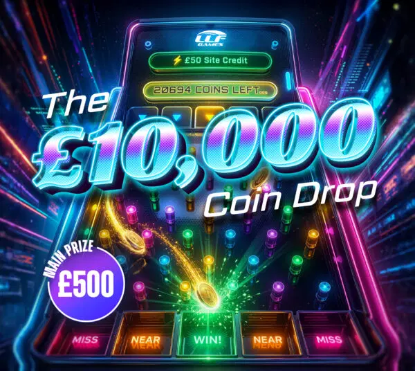£10,000 Coin Drop Instant Win (Drop To Win)