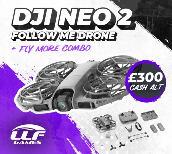 Win DJI Neo 2 ‘Follow Me’ Drone + Fly More Combo For 10p!