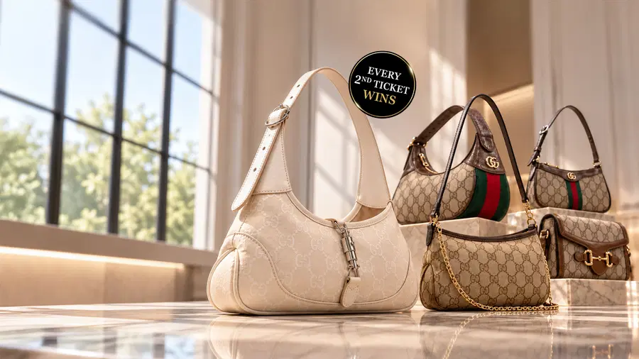 Five Gucci Bags Instant Wins
