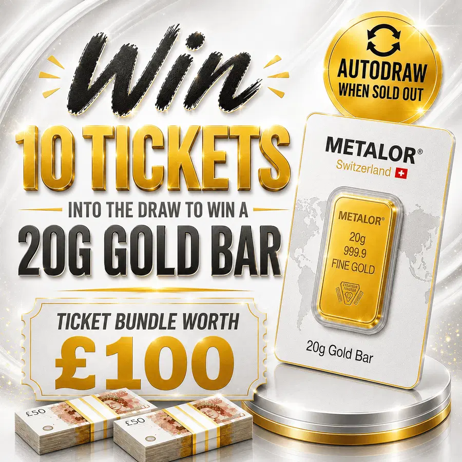 WIN 10 TICKETS INTO 20G GOLD 12.08.26 #2