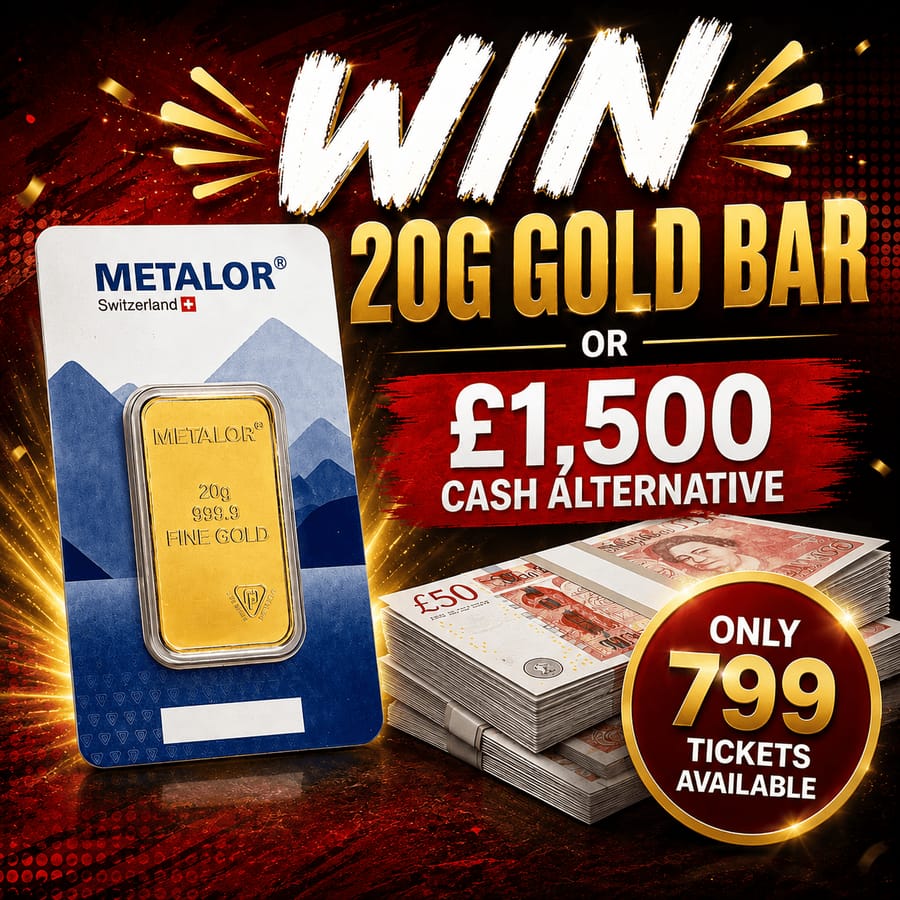 WIN 20G OR £1,500 CASH #2