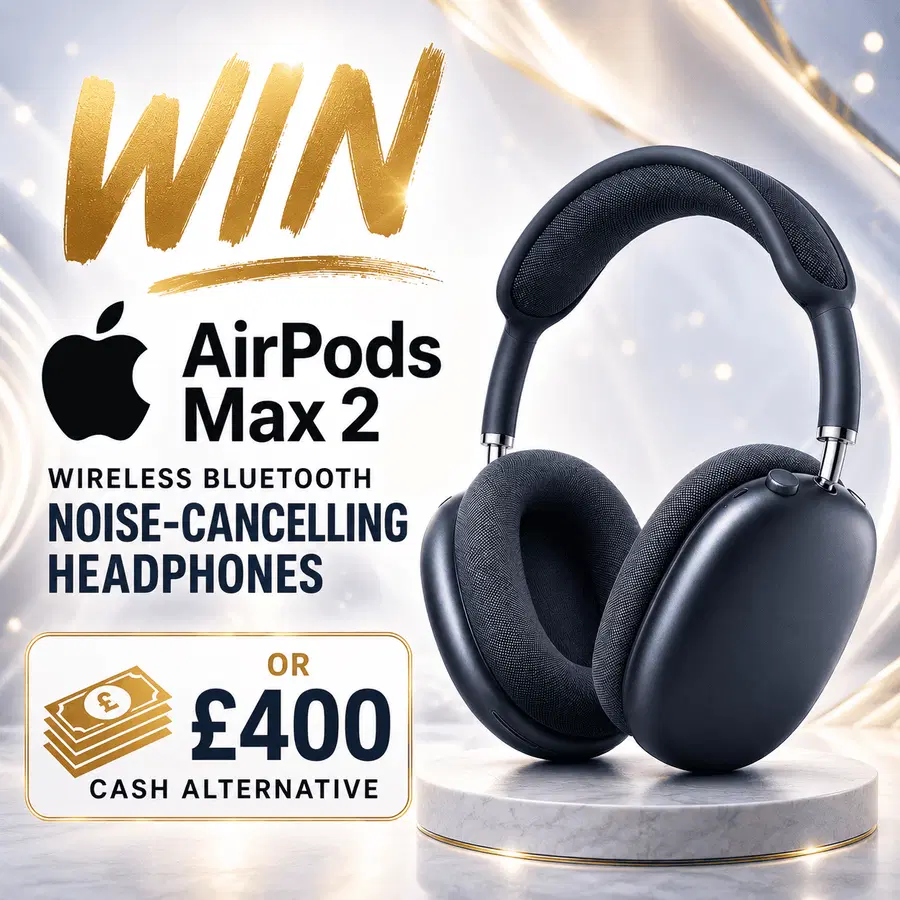 WIN APPLE AIRPODS MAX 2 WIRELESS BLUETOOTH HEADPHONES 16.08.26