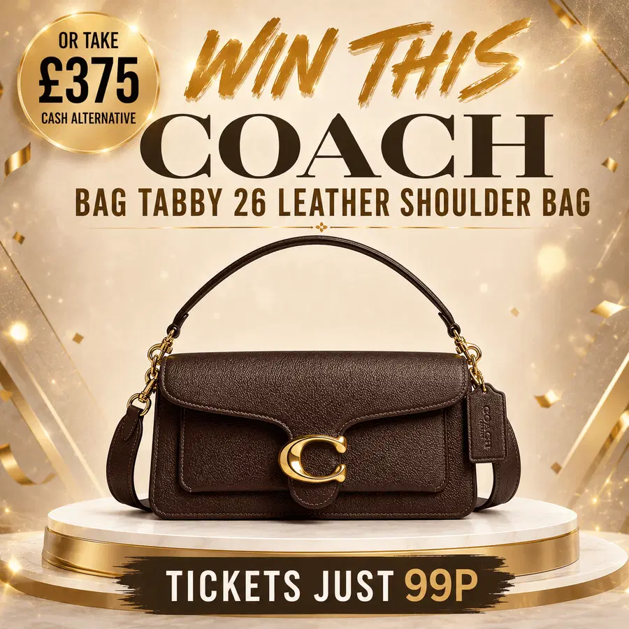 WIN COACH TABBY 26 LEATHER SHOULDER BAG 02.09.26