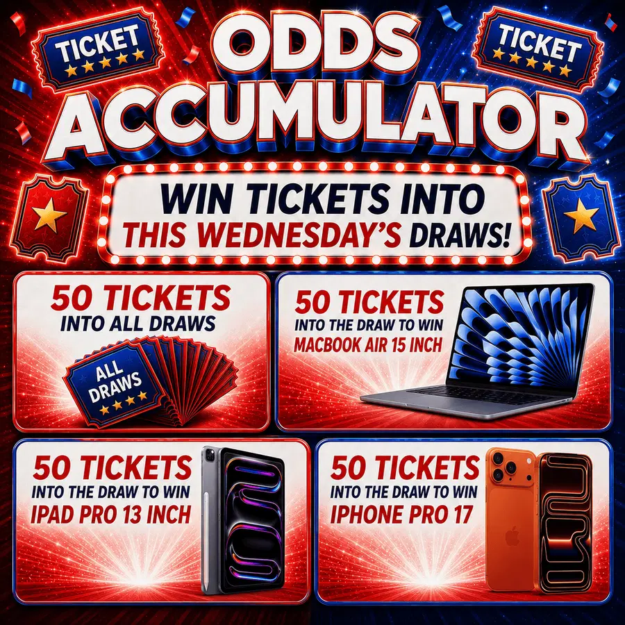 ODDS BOOSTER FOR DRAWS 19.08.26