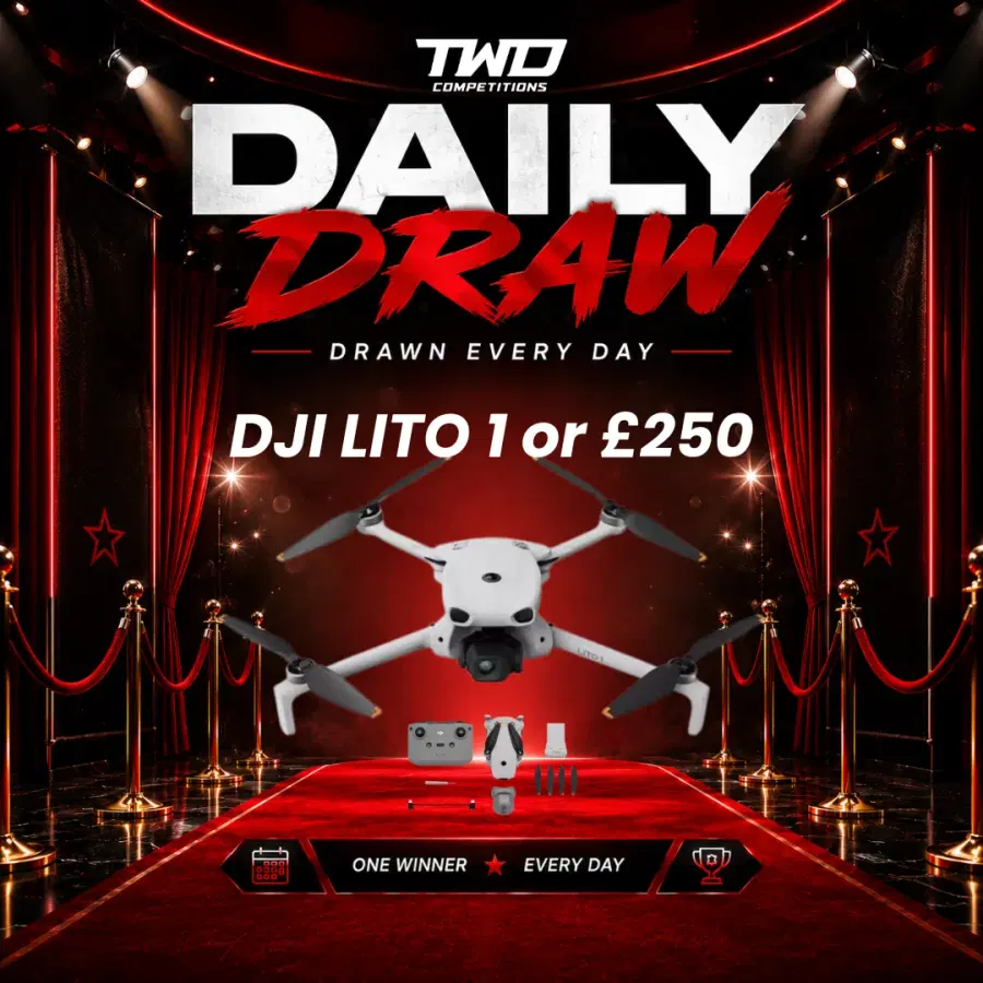 Daily Draw 04/10 - Win A DJI Mini Lito Drone