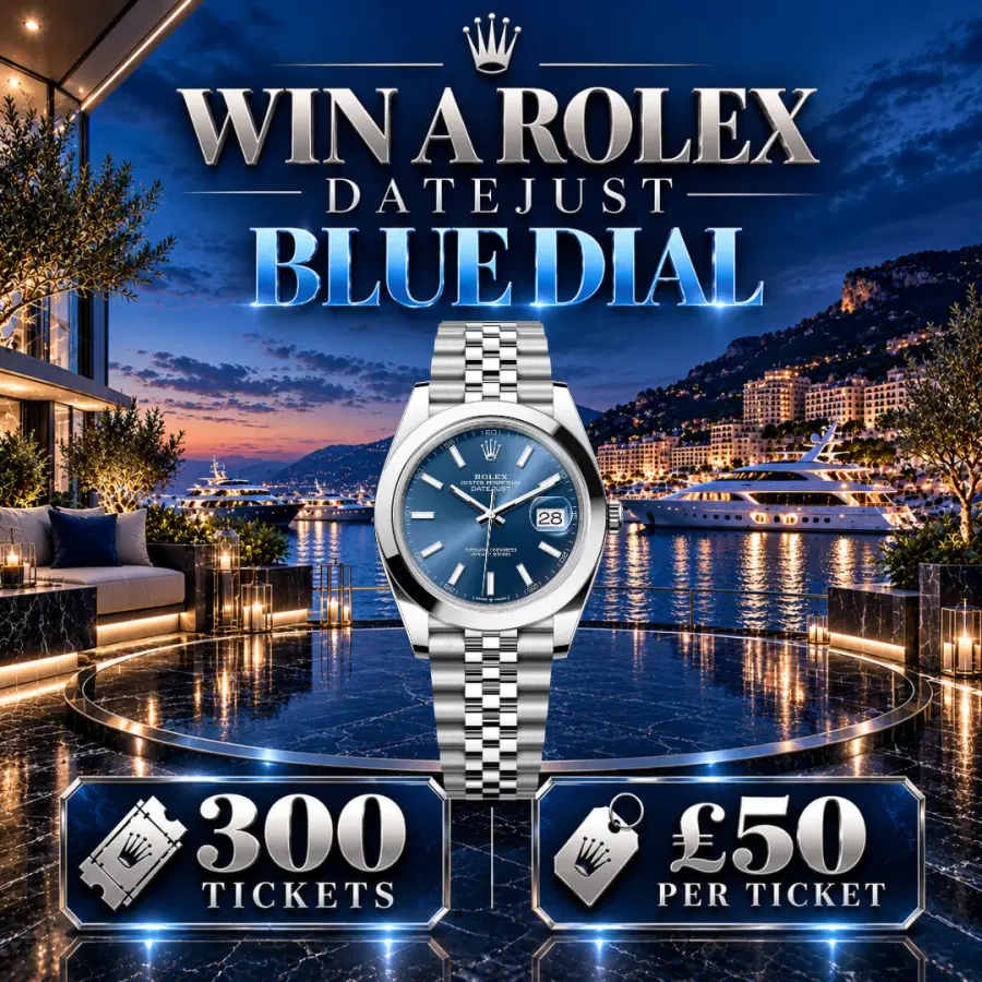 Win a Rolex Datejust Blue Dial