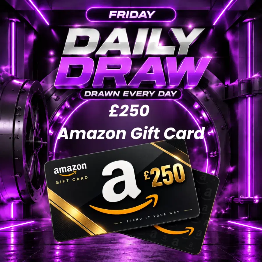 Daily Draw 30/10 - Win a £300 Amazon Gift Card